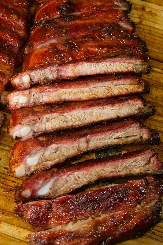 Perfectly Smoked Spare Ribs